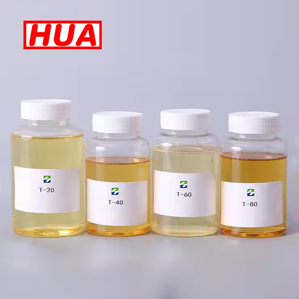 Cosmetic Grade Tween 20 40 60 80 with High Purity CAS 9005-64-5 Tween 20 Manufacturer