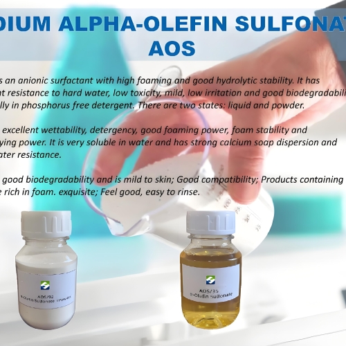 Surfactants 35%min Sodium alpha olefin sulphonate CAS 68439-57-6